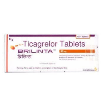 Buy Brilinta 90mg Tablet Online in India Wellnesshealthcart